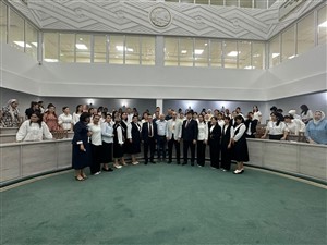 Bölüm Başkanımız Prof. Dr. Haluk DUMAN’dan Özbekistan’da Uluslararası Ders Verme Hareketliliği