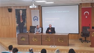 İşletme Bölümü Öğrencilerine Yönelik Oryantasyon Etkinliği Gerçekleştirildi